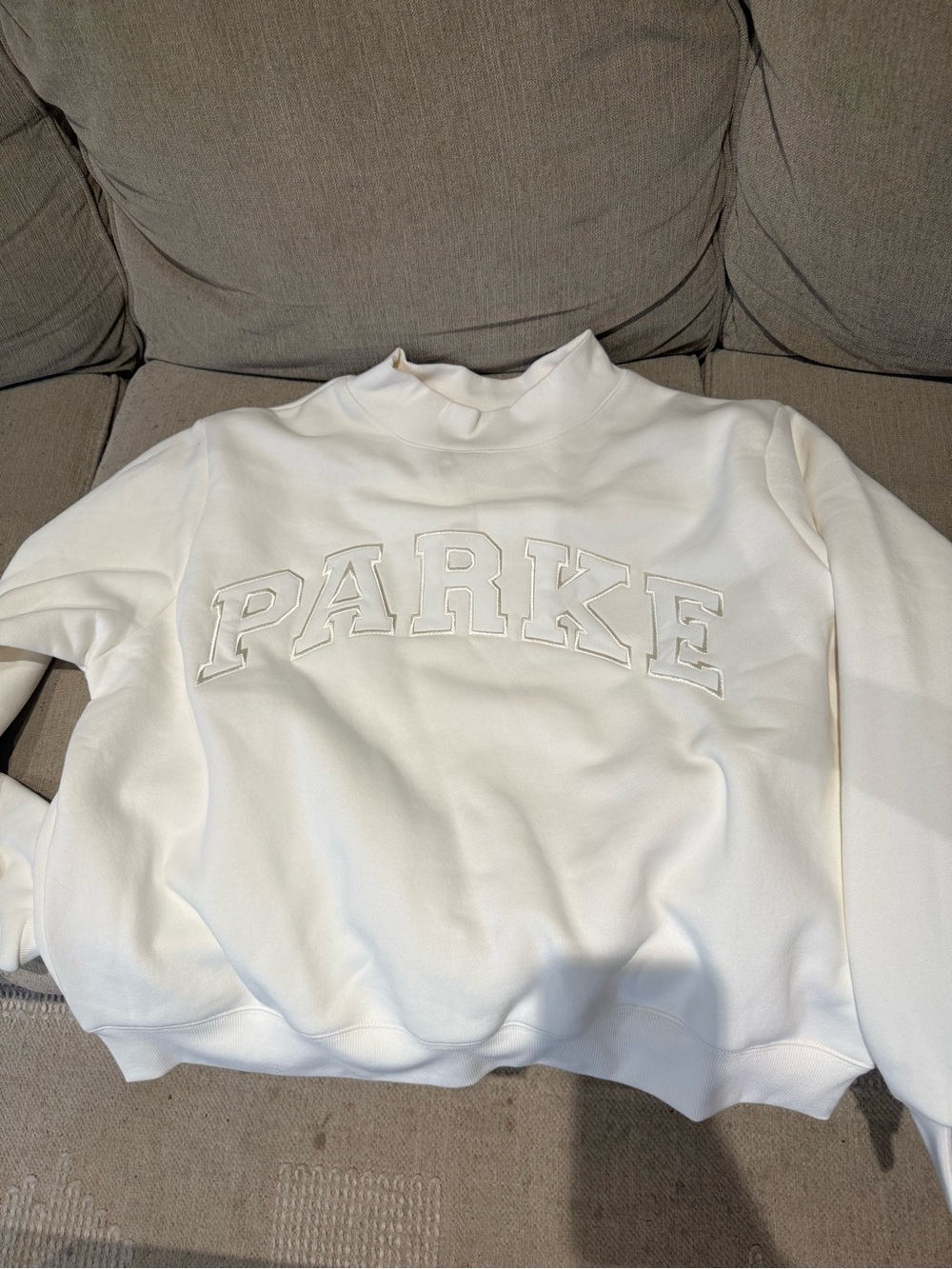 PARKE Bridal Drop Mock Neck Size L/XL